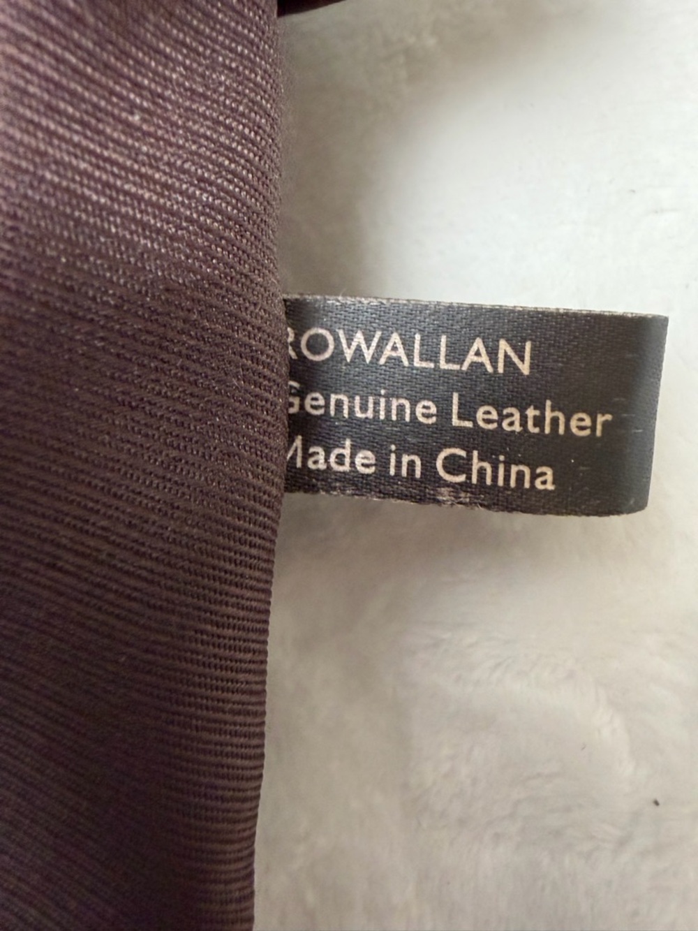 Rowallan of Scotland Croc Embossed Leather Shoulder Tote Bag Timeless Classic - Picture 11 of 16